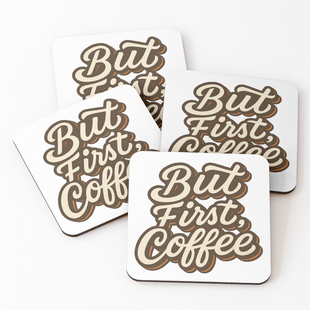 Item preview, Coasters (Set of 4) designed and sold by JavaJokeTees.