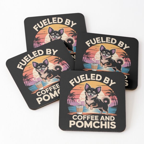 Item preview, Fueled by Coffee and Pomchis designed and sold by theartfulaspie.