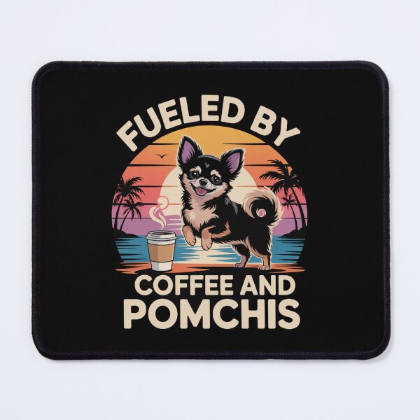Item preview, Fueled by Coffee and Pomchis designed and sold by theartfulaspie.