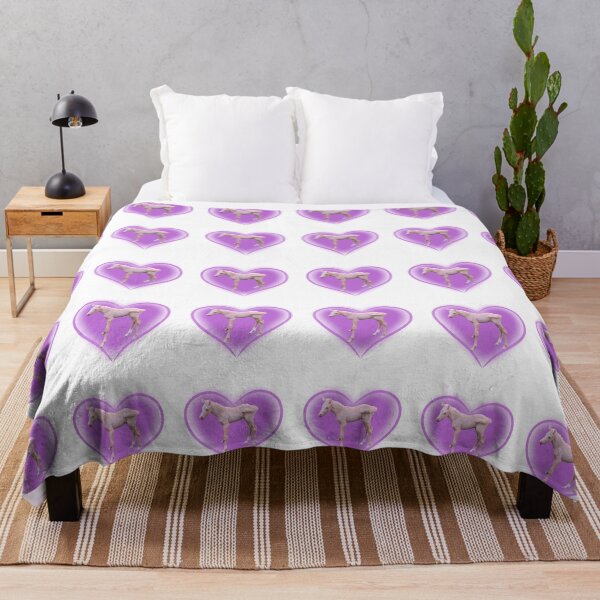 Item preview, Sweet Summer Foal - Purple – Radiant Art for Dreamers | Stickers, Home Decor, Apparel and Gifts designed and sold by Ishtar Park Equine Shop.
