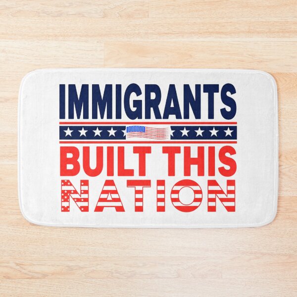 Item preview, Immigrants Built This Nation, USA, Politics designed and sold by Teetreasure2.