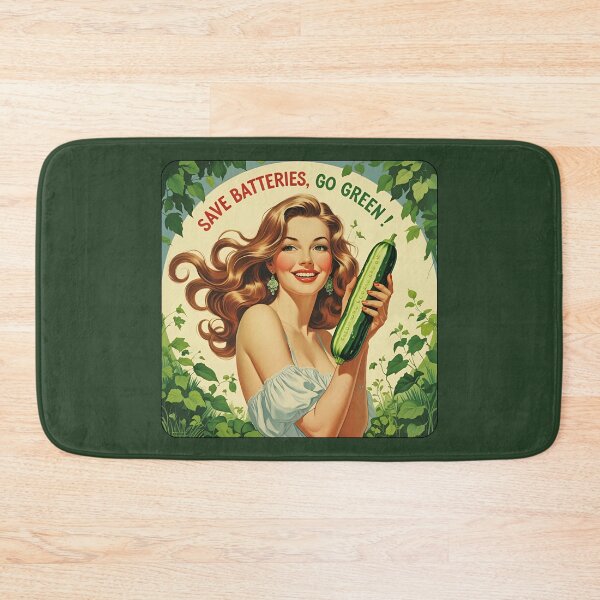 Item preview, Save batteries go green! designed and sold by NicMacTees.