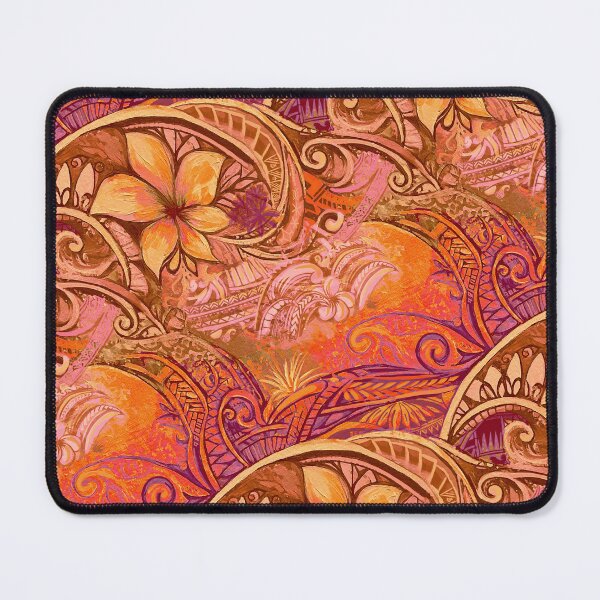 Item preview, Hawaiian Abstract Wave Art Print 0019 designed and sold by sunnthreads.