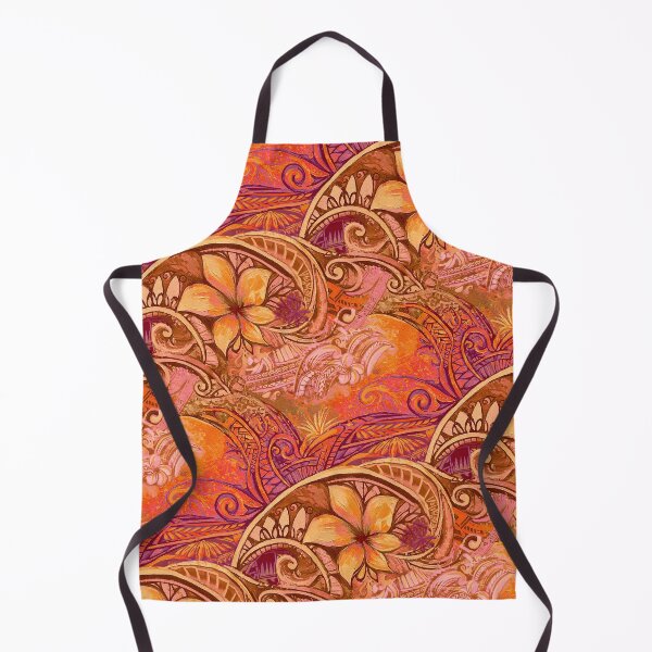 Item preview, Hawaiian Abstract Wave Art Print 0019 designed and sold by sunnthreads.