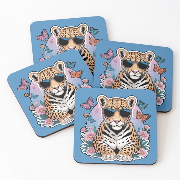 Item preview, A Cool Leopard designed and sold by ZooStateofMind.