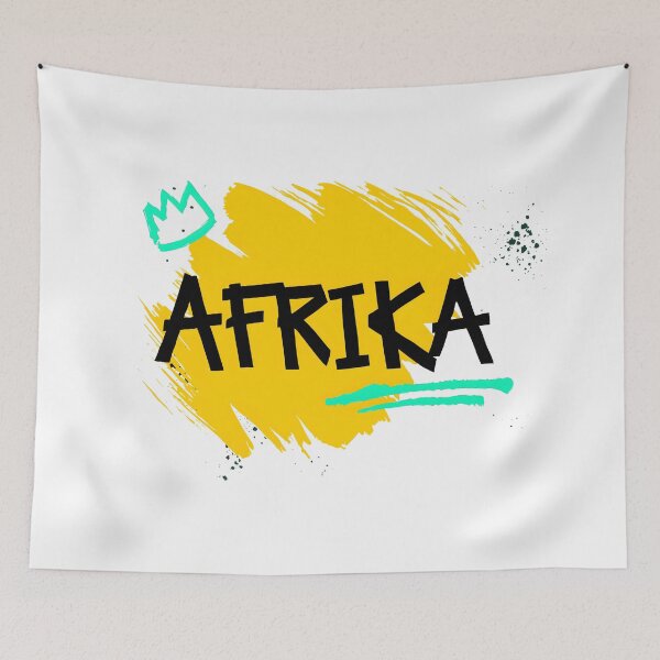 Item preview, Modern African Pop Art Graffiti  designed and sold by Designfordream.