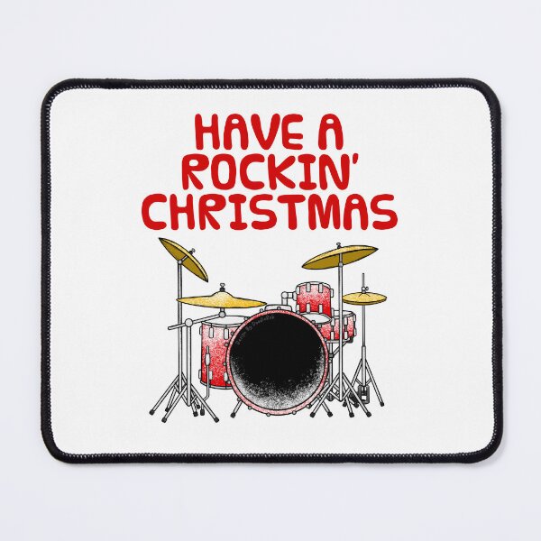 Item preview, Have A Rockin' Christmas, Drums Drummer Music Teacher designed and sold by doodlerob.