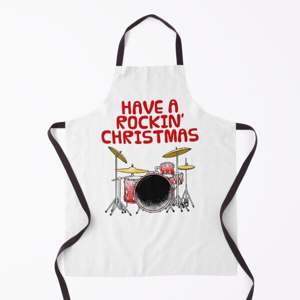 Item preview, Have A Rockin' Christmas, Drums Drummer Music Teacher designed and sold by doodlerob.