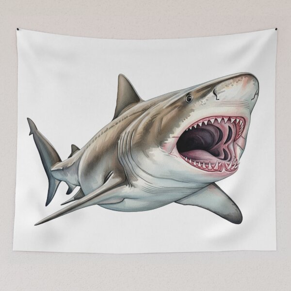 Item preview, Bull shark designed and sold by 4rtistcDrift.