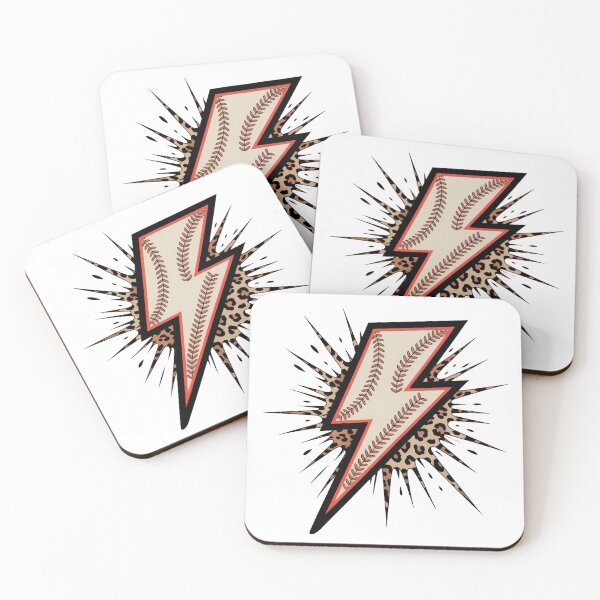 Item preview, Baseball lightning designed and sold by PatchMerch.