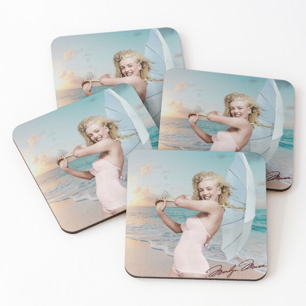 Item preview, Marilyn Monroe at Sunset Beach designed and sold by Monroe Store.