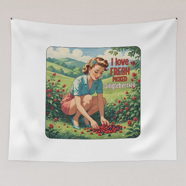 Item preview, I love fresh picked Dingleberries! designed and sold by NicMacTees.