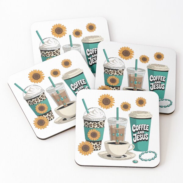 Item preview, Coffee And Jesus designed and sold by PatchMerch.