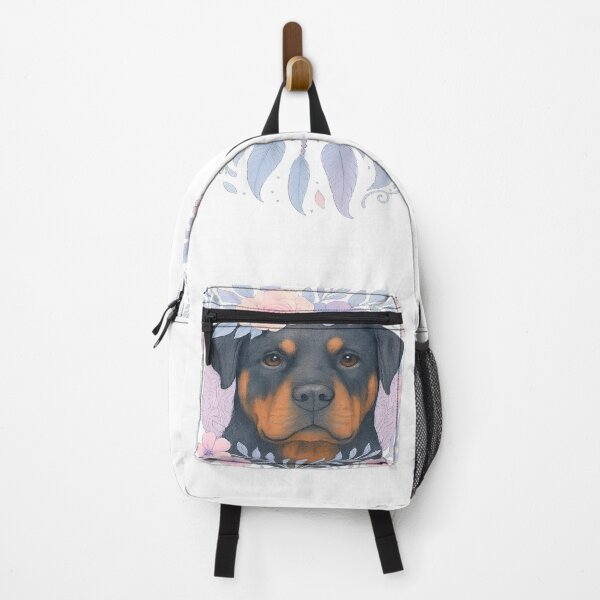 Item preview, Floral Boho Rottweiler designed and sold by Rikaura.