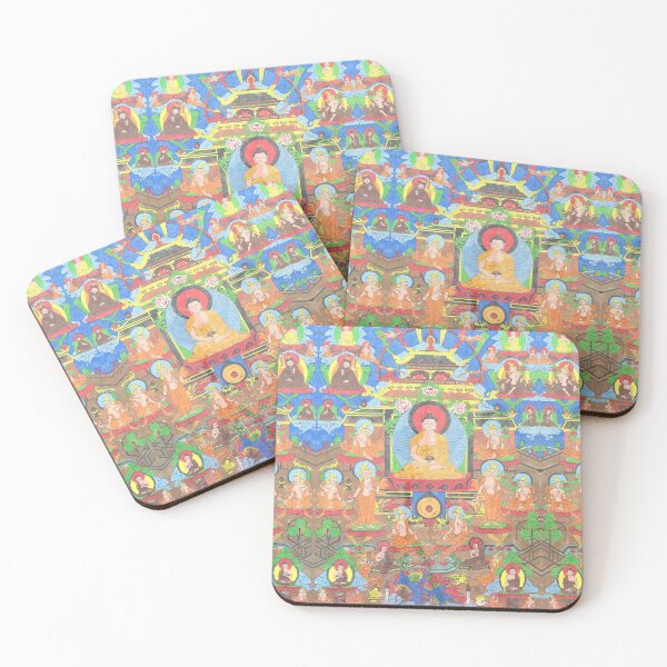 Item preview, Path to Enlightenment: A Vibrant Mandala of Buddhist Deities designed and sold by HyperionPacific.