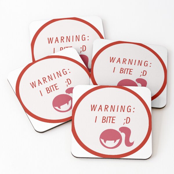 Item preview, Warning: I Bite designed and sold by moonfish1214.