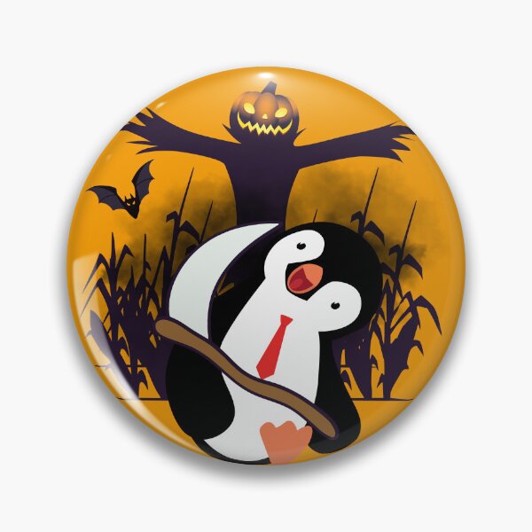 Item preview,  Halloween Office Overload: Killer Penguin in a Tie  designed and sold by UTkiKK.