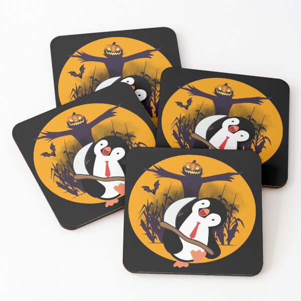 Item preview,  Halloween Office Overload: Killer Penguin in a Tie  designed and sold by UTkiKK.