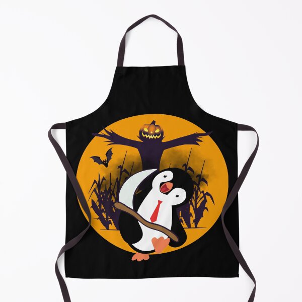 Item preview, Halloween Office Overload: Killer Penguin in a Tie designed and sold by UTkiKK.