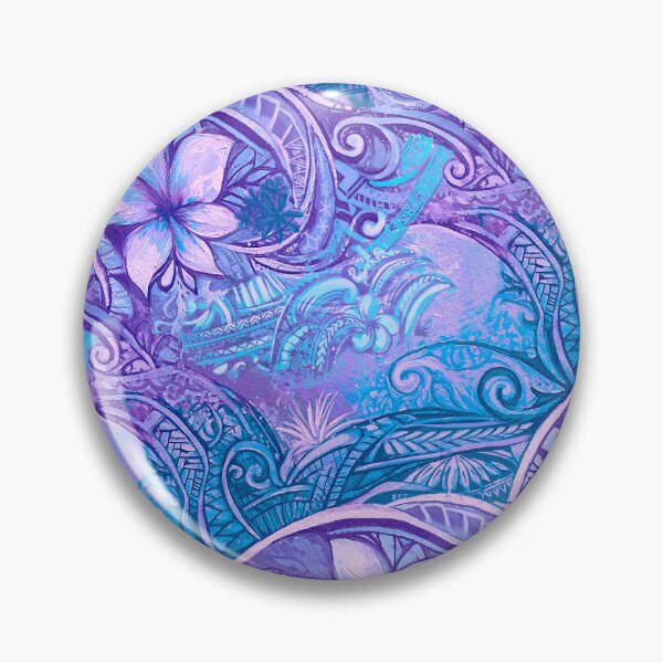 Item preview, Hawaiian Abstract Wave Art Print 0020 designed and sold by sunnthreads.
