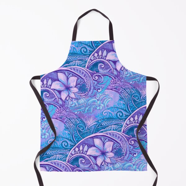 Item preview, Hawaiian Abstract Wave Art Print 0020 designed and sold by sunnthreads.