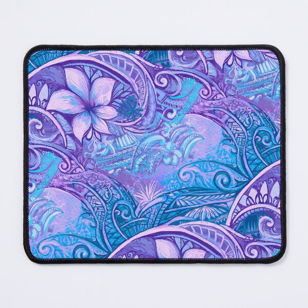 Item preview, Hawaiian Abstract Wave Art Print 0020 designed and sold by sunnthreads.