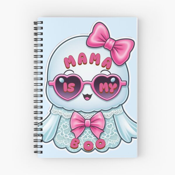Item preview, Mama Is My Boo Cute Ghost Halloween Shirt for Moms and Spooky Season Lovers designed and sold by ArtDesignTp.