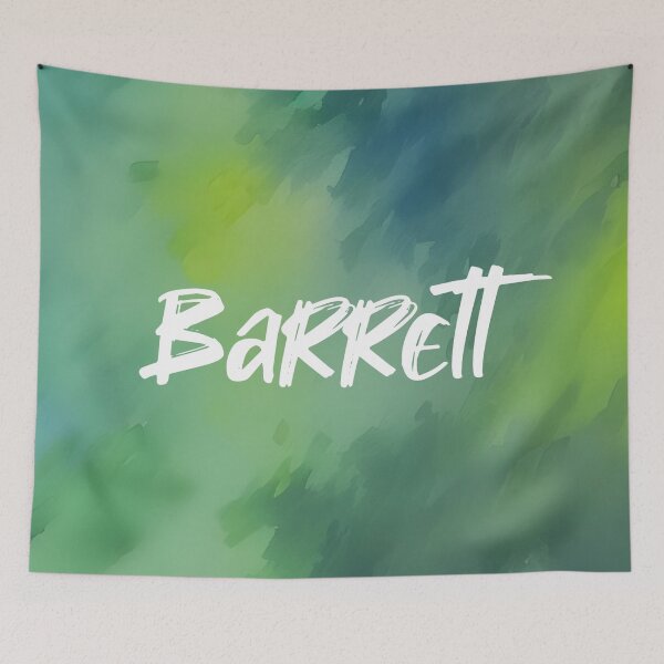 Item preview, Custom Name Barrett designed and sold by Gabriela McDaniel.