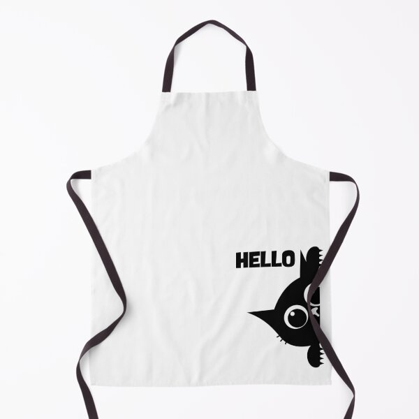Item preview, Cat Says Hello designed and sold by Lazy days, starry nights.