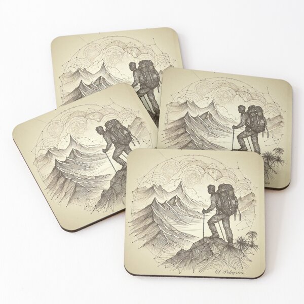 Item preview, Camino de Santiago El Peregrino Pilgrim  designed and sold by bcpilgrim.