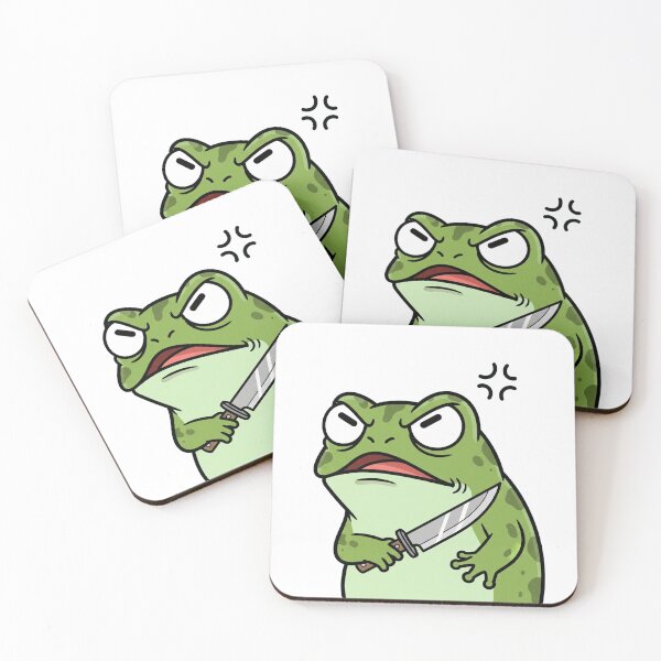 Item preview, Frog With Knife Meme Drawing designed and sold by 0bscurio.