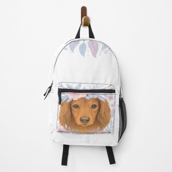 Item preview, Floral Boho Dachshund designed and sold by Rikaura.