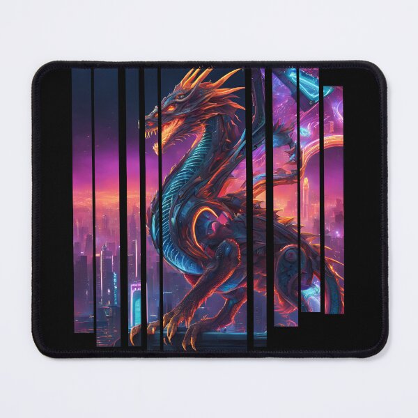 Item preview, Cyber neon City Dragon 1 designed and sold by Neon G.
