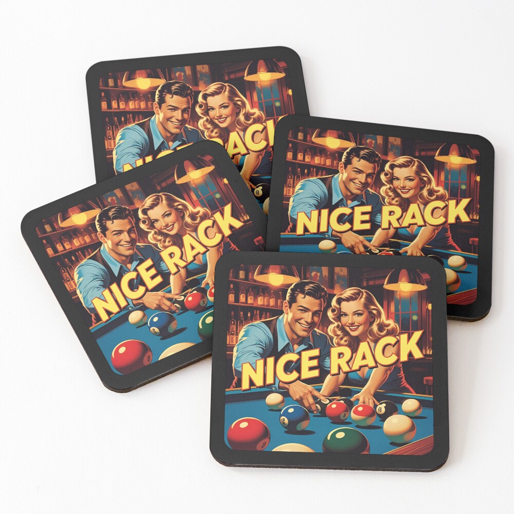 Item preview, Coasters (Set of 4) designed and sold by NicMacTees.