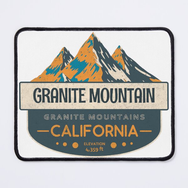 Artikelvorschau, Granite Mountain, Granite Mountains, Kalifornien, Bergdesign entworfen und verkauft von Wanderful-roads.