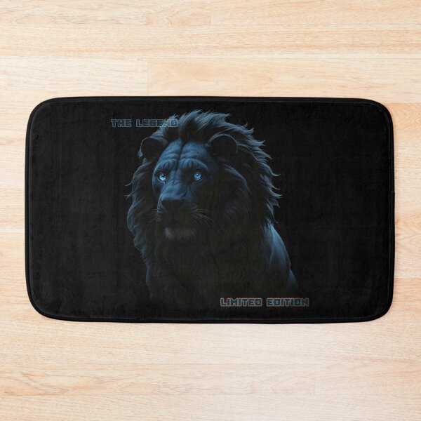 Item preview,  lion - Limited edition - Lion shining in blue designed and sold by Bukhisz.