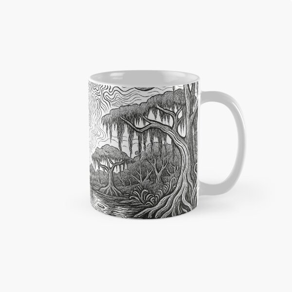 Item preview, Trippy Swamp Bayou with Cypress Trees and Spanish Moss designed and sold by Bayou Bill.