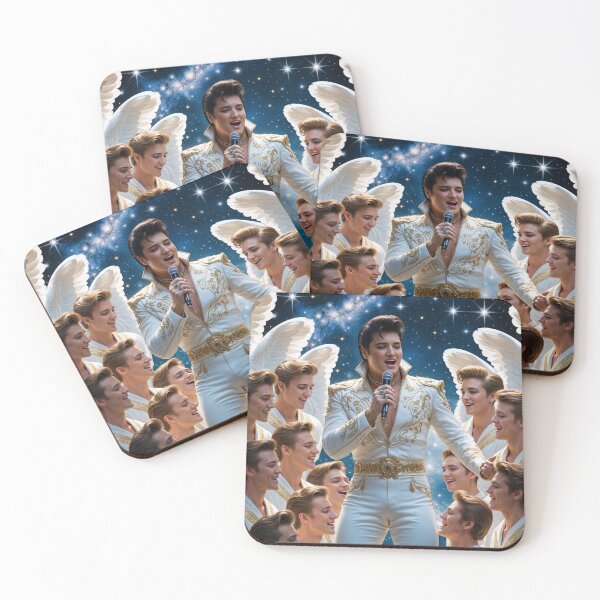 Item preview, Elvis Presley singing with the Angels designed and sold by My Beautiful Healing Art.