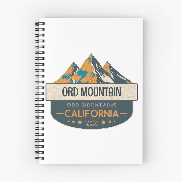 Item preview, Ord Mountain, Ord Mountains, California, Mountain Design designed and sold by Wanderful-roads.
