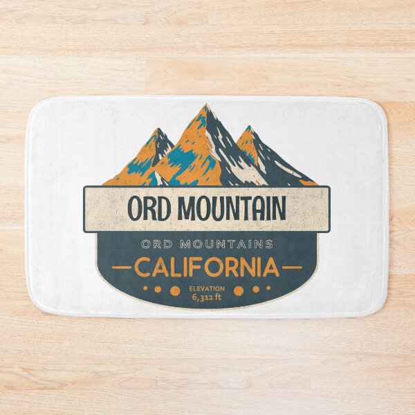 Item preview, Ord Mountain, Ord Mountains, California, Mountain Design designed and sold by Wanderful-roads.
