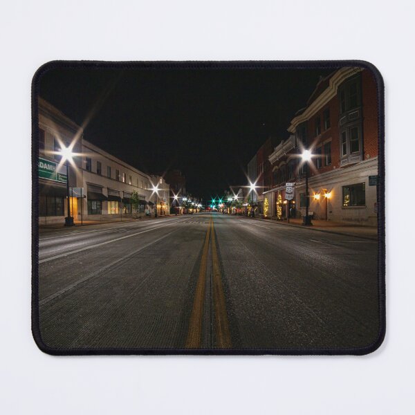 Item preview, Lancaster Ohio Empty Road Night Shot designed and sold by LESLIEDYESIGN.