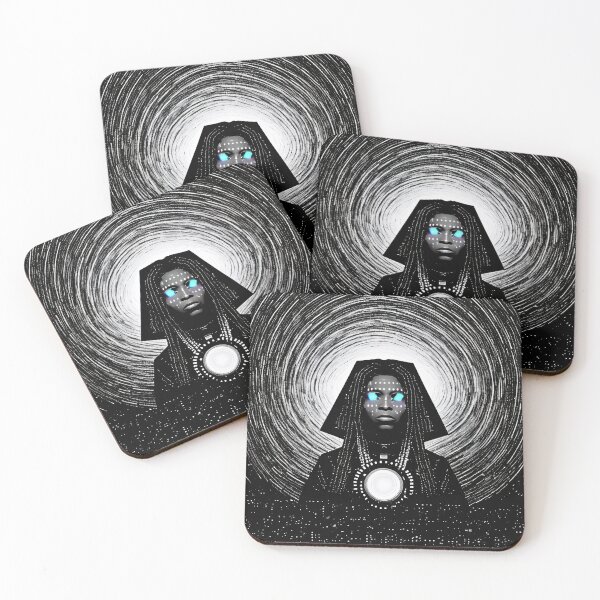 Item preview, Afrofuturist Priestess - Cosmic Spiritual Art Design designed and sold by bobbi-gyre.