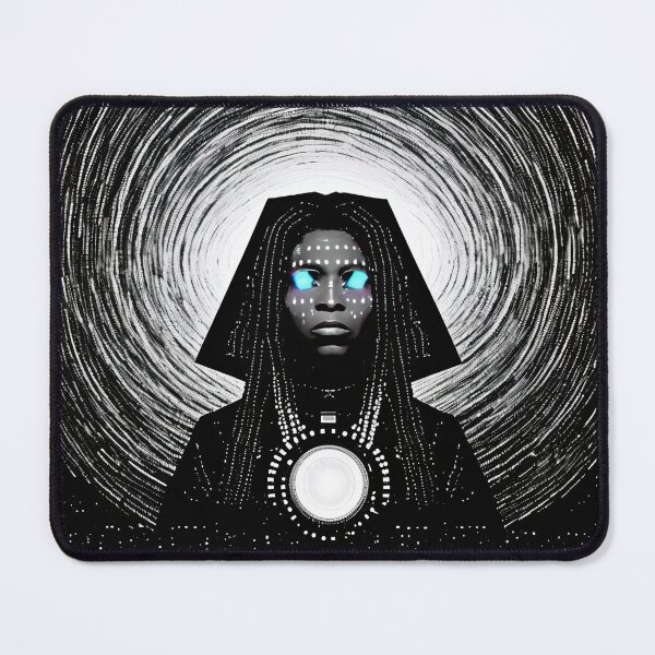 Item preview, Afrofuturist Priestess - Cosmic Spiritual Art Design designed and sold by bobbi-gyre.