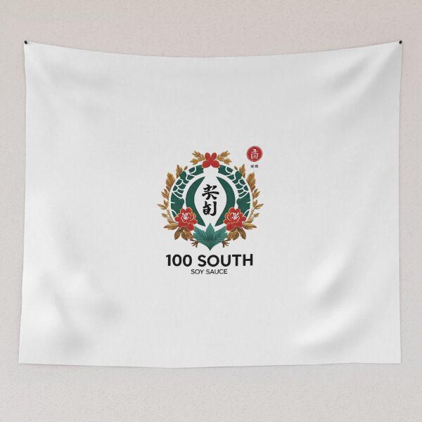 Item preview, 100 South Elegant Label for Soy Sauce designed and sold by Rue Market.