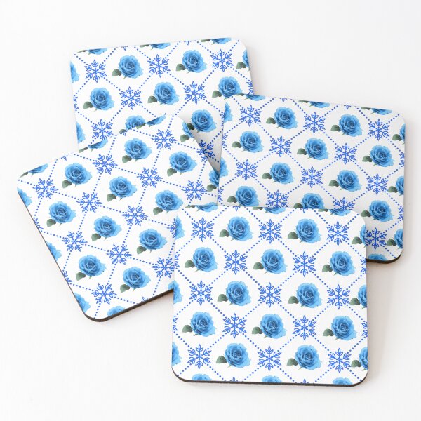 Item preview, Bluer than Blue Cool Pattern Collection - Lovely Blue Roses designed and sold by Dailywalker22.