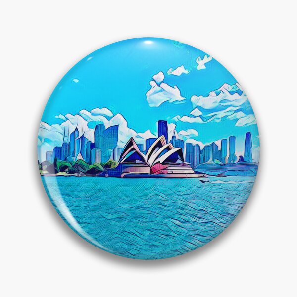 Item preview, SYDNEY EN AZUL designed and sold by VEDAStyle.