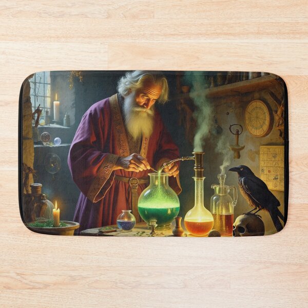 Item preview,  The Alchemist in his laboratory designed and sold by Vintage Designs +.