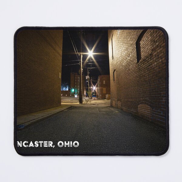 Item preview, Lancaster Ohio Alley Night shot designed and sold by LESLIEDYESIGN.