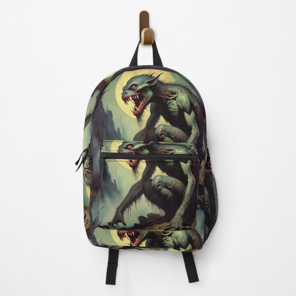 Item preview, The terrible Chupacabra a cryptid painting designed and sold by Vintage Designs +.