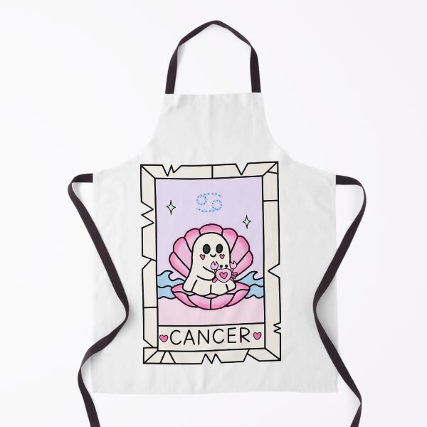Item preview, Cancer Ghost — Zodiac Shell Sticker designed and sold by DREAMERBOYZ.